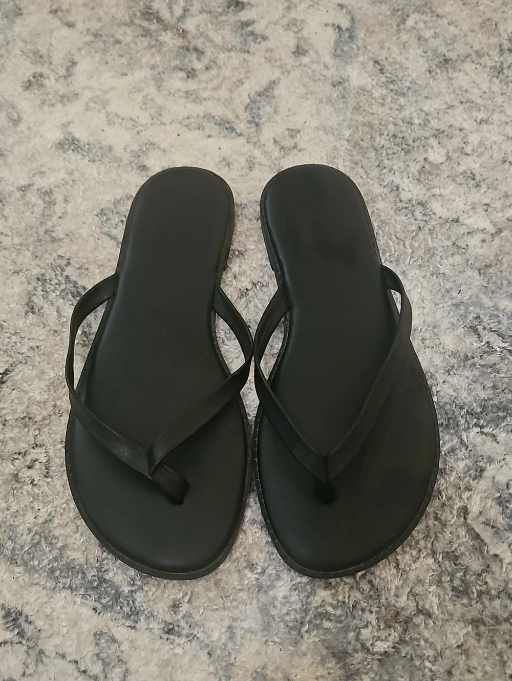 Torrid Black Women's Flip Flop Sandals - Wide Width